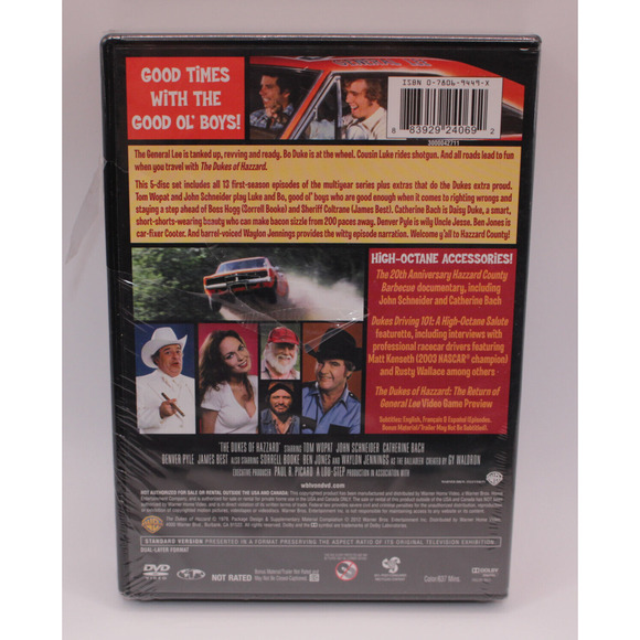 The Dukes of Hazzard: the Complete First Season (DVD, 1979) SEALED - Picture 2 of 7